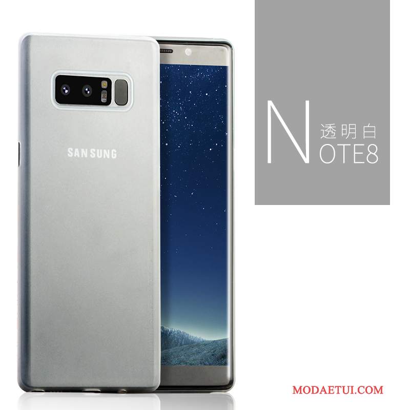 Futerał Samsung Galaxy Note 8 Silikonowe Nubuku Czarny, Etui Samsung Galaxy Note 8 Torby Nowy Cienkie