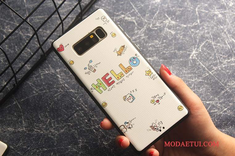 Futerał Samsung Galaxy Note 8 Silikonowe Nubukuna Telefon, Etui Samsung Galaxy Note 8 Miękki Cienkie Wzór
