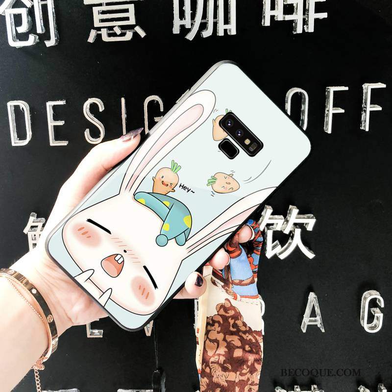 Futerał Samsung Galaxy Note 9 Ochraniacz Szkło Kotek, Etui Samsung Galaxy Note 9 Kreskówka Anti-fall Piękny