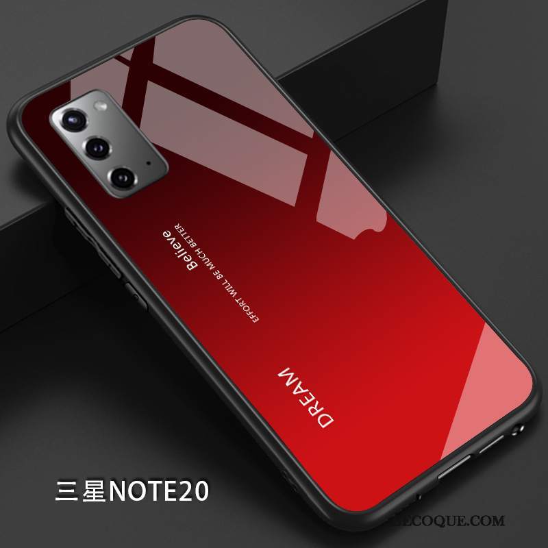 Futerał Samsung Galaxy Note20 Miękki Jednolity Kolor Cienkie, Etui Samsung Galaxy Note20 Ochraniacz Czerwony Netto Zakochani