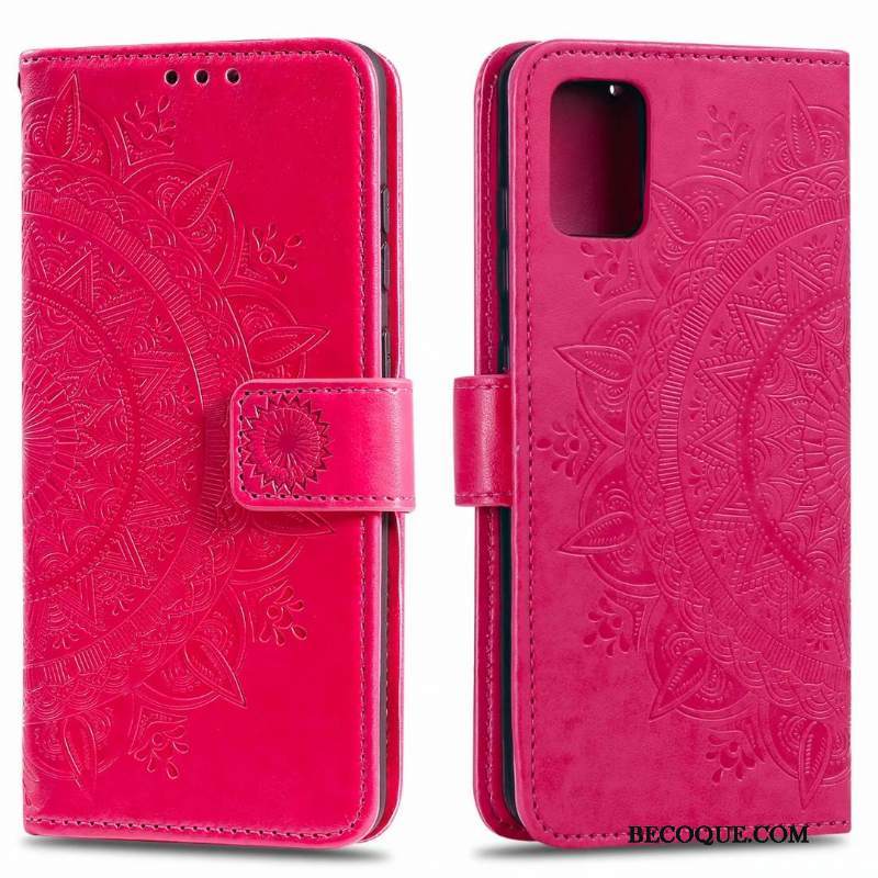 Futerał Samsung Galaxy Note20 Torby Karta Różowe, Etui Samsung Galaxy Note20 Skóra