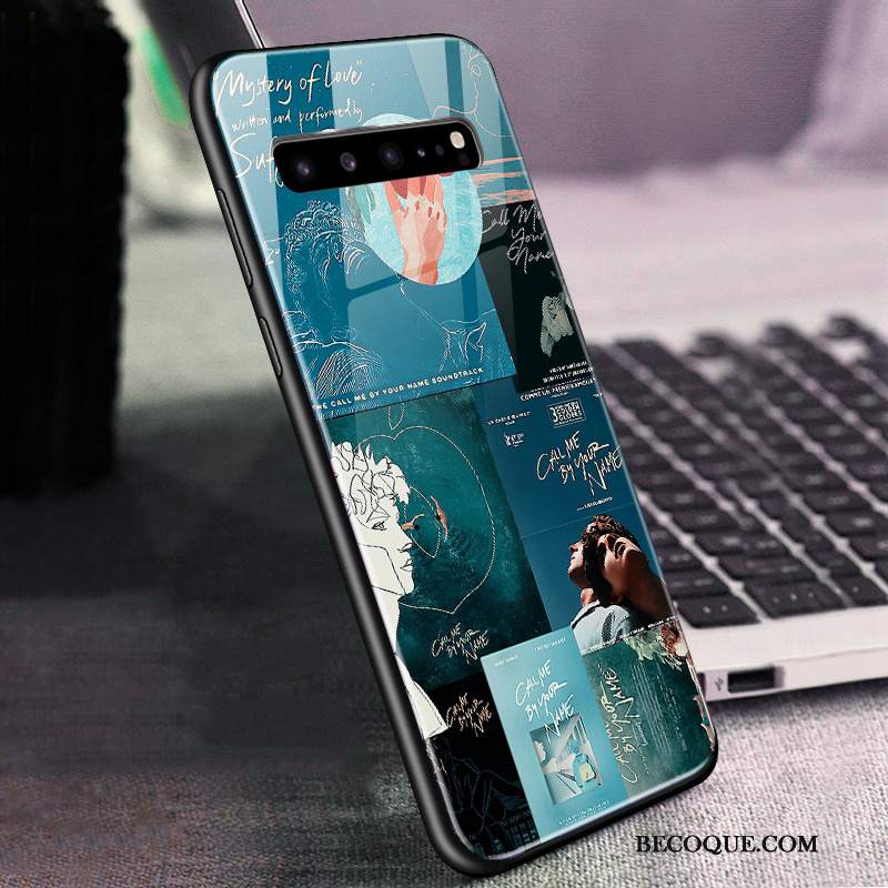 Futerał Samsung Galaxy S10 5g Torby Zielony Szkło, Etui Samsung Galaxy S10 5g Na Telefon
