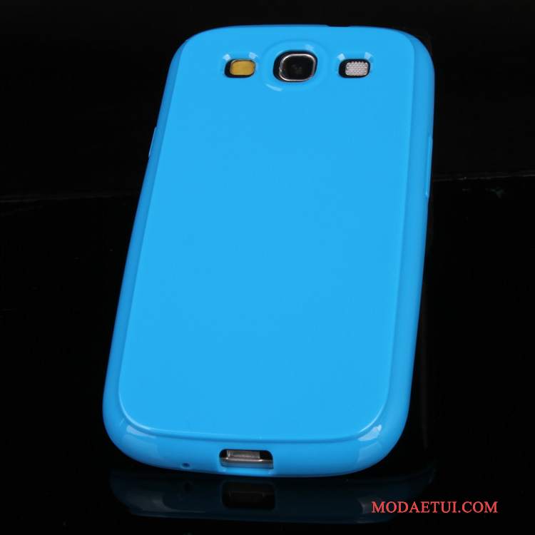 Futerał Samsung Galaxy S3 Silikonowe Na Telefon Niebieski, Etui Samsung Galaxy S3 Ochraniacz