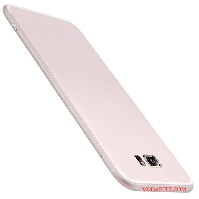 Futerał Samsung Galaxy S6 Silikonowe Nubukuna Telefon, Etui Samsung Galaxy S6 Torby Różowe Anti-fall