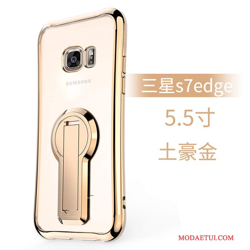 Futerał Samsung Galaxy S7 Edge Torby Złotona Telefon, Etui Samsung Galaxy S7 Edge Silikonowe Anti-fall