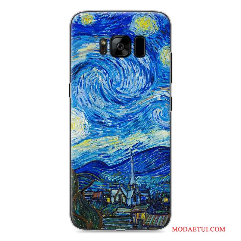 Futerał Samsung Galaxy S8 Ochraniacz Niebieski Trudno, Etui Samsung Galaxy S8 Kolor Na Telefon