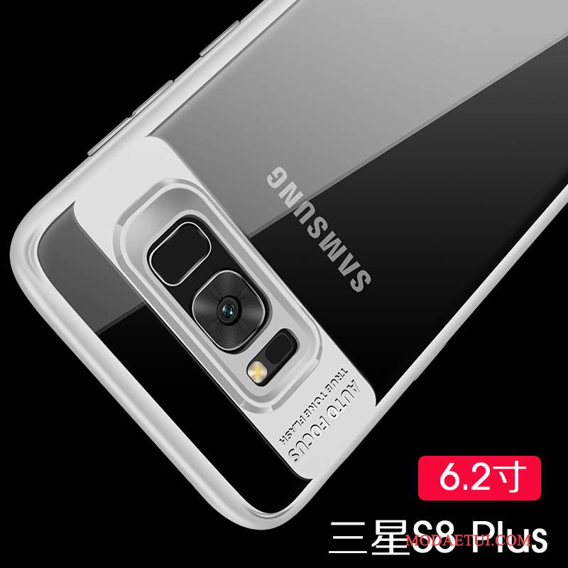 Futerał Samsung Galaxy S8+ Silikonowe Na Telefon Anti-fall, Etui Samsung Galaxy S8+ Ochraniacz Srebro