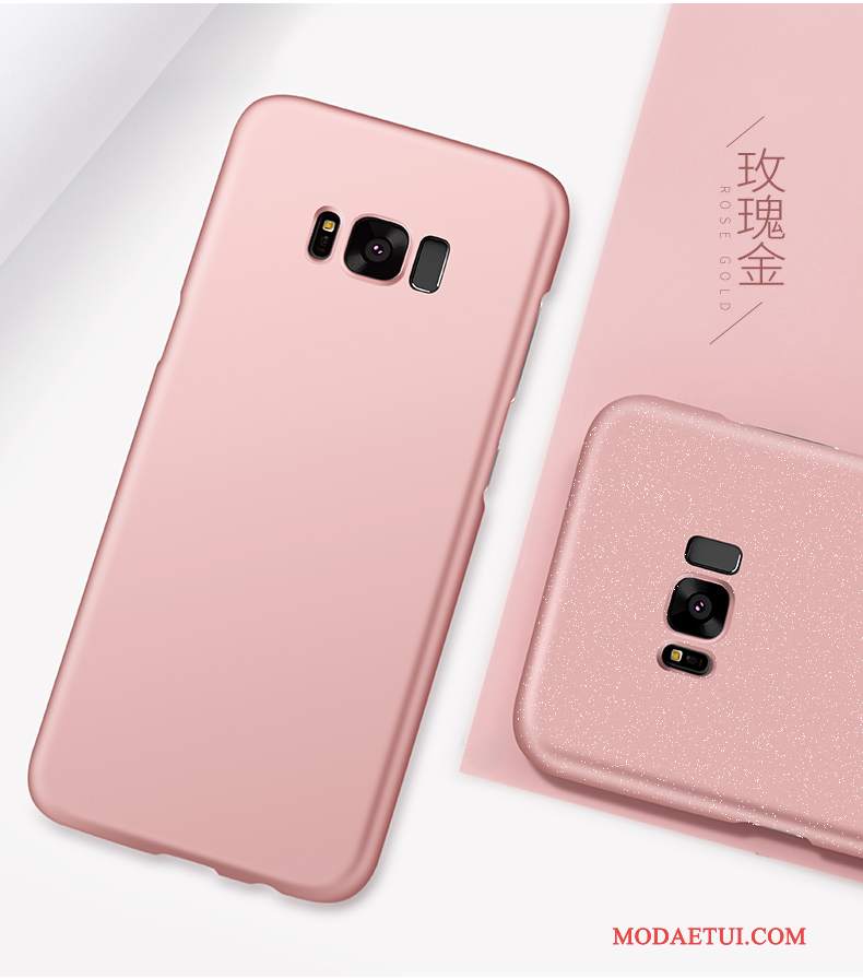 Futerał Samsung Galaxy S8+ Torby Nubuku Cienkie, Etui Samsung Galaxy S8+ Różowe Trudno