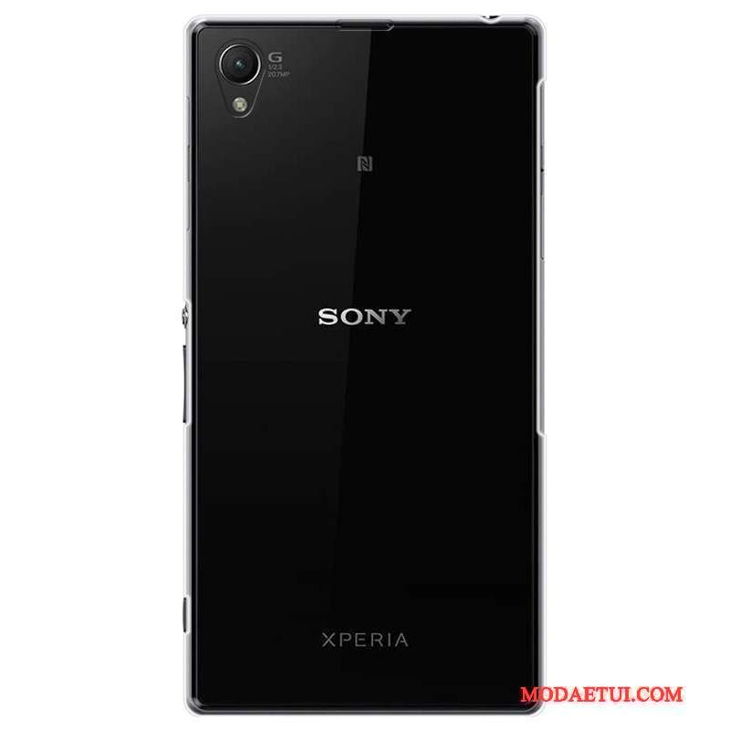 Futerał Sony Xperia Z1 Ochraniacz Na Telefon Purpurowy, Etui Sony Xperia Z1 Jasny