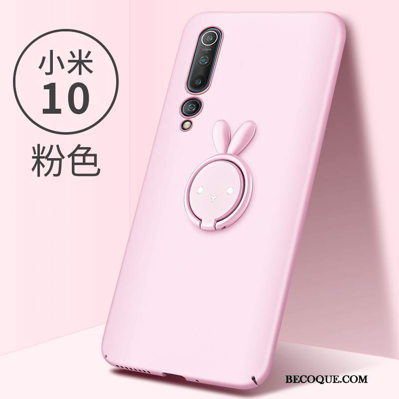 Futerał Xiaomi Mi 10 Kreatywne Cienkie Różowe, Etui Xiaomi Mi 10 Torby Anti-fall Mały