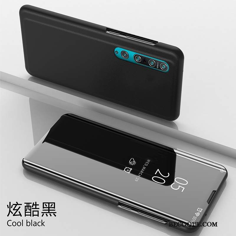 Futerał Xiaomi Mi 10 Pro Pokrowce Osobowość Mały, Etui Xiaomi Mi 10 Pro Skóra Szkło Hartowane Lustro