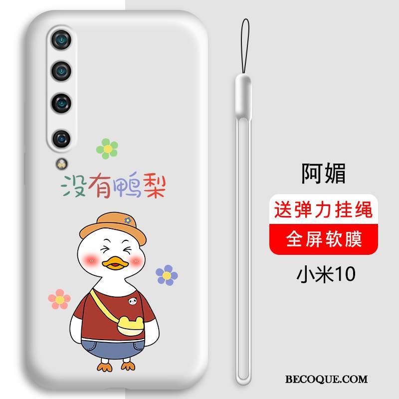 Futerał Xiaomi Mi 10 Torby Czerwony Netto Wysoki Koniec, Etui Xiaomi Mi 10 Miękki Osobowośćna Telefon