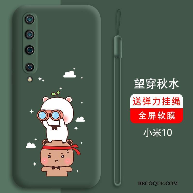 Futerał Xiaomi Mi 10 Torby Czerwony Netto Wysoki Koniec, Etui Xiaomi Mi 10 Miękki Osobowośćna Telefon