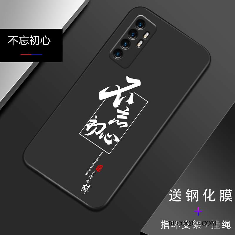 Futerał Xiaomi Mi Note 10 Lite Kreatywne Proste Modna Marka, Etui Xiaomi Mi Note 10 Lite Miękki Osobowość Młodzież