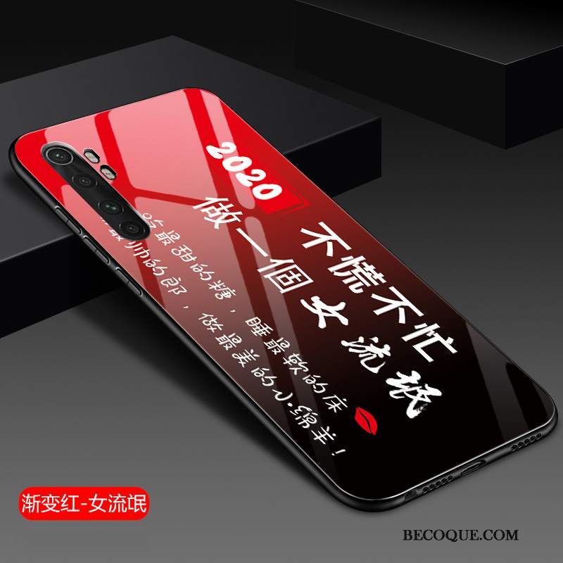 Futerał Xiaomi Mi Note 10 Lite Miękki Młodzież Trudno, Etui Xiaomi Mi Note 10 Lite Ochraniacz Mały Czarny