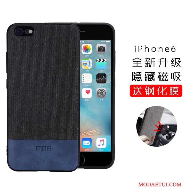 Futerał iPhone 6/6s Torby Anti-fallna Telefon, Etui iPhone 6/6s Silikonowe Czarny Tendencja