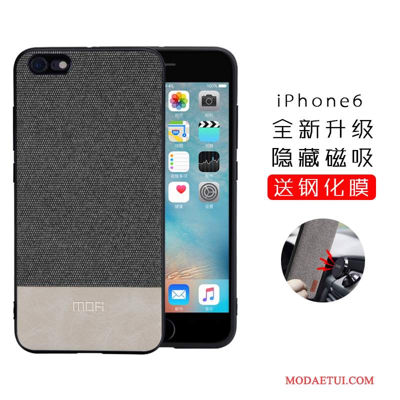 Futerał iPhone 6/6s Torby Anti-fallna Telefon, Etui iPhone 6/6s Silikonowe Czarny Tendencja