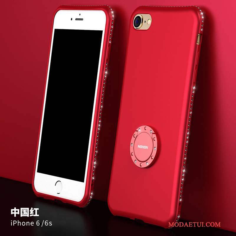 Futerał iPhone 6/6s Torby Duży Nowy, Etui iPhone 6/6s Silikonowe Tendencja Czerwony