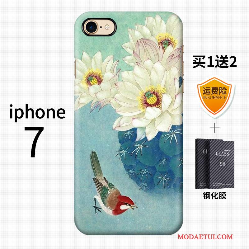 Futerał iPhone 7 Kolor Crane Sztuka, Etui iPhone 7 Kreatywne Na Telefon Trudno