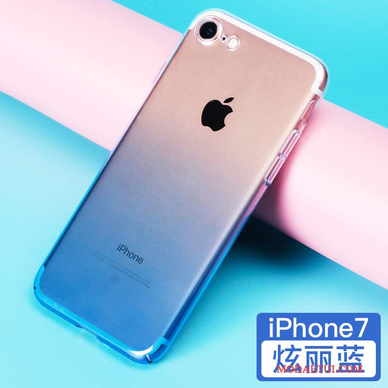 Futerał iPhone 7 Plus Gradient Niebieski, Etui iPhone 7 Plus Tendencjana Telefon