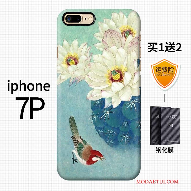 Futerał iPhone 7 Plus Kreatywne Nubuku Trudno, Etui iPhone 7 Plus Kolor Na Telefon Sztuka