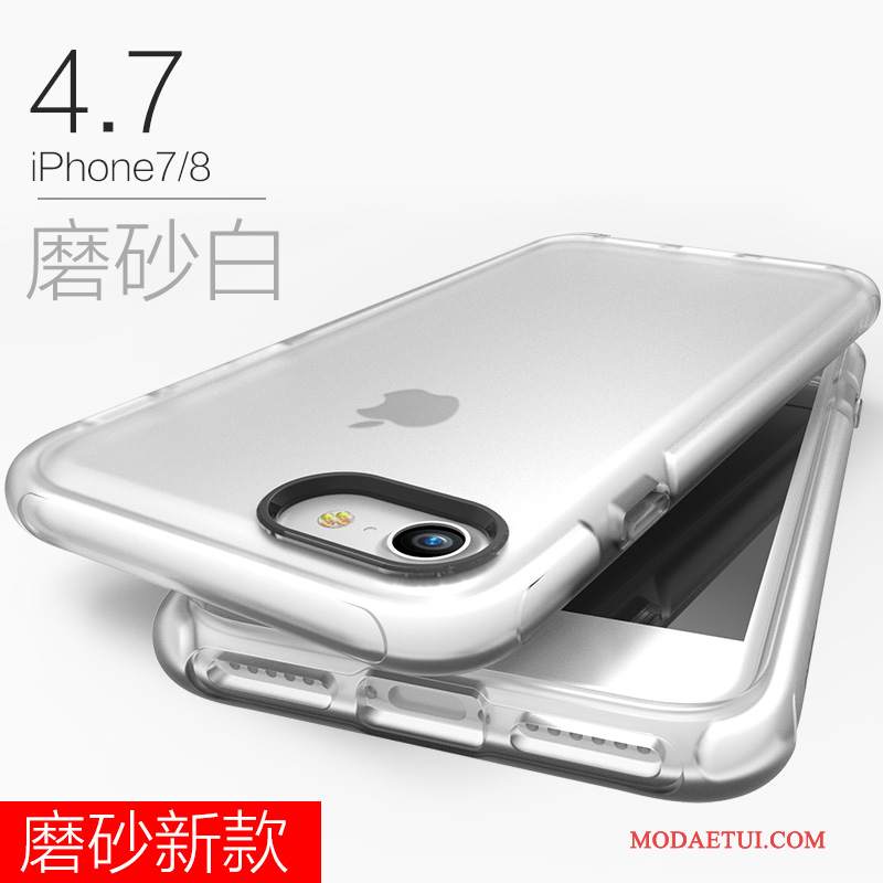 Futerał iPhone 8 Miękki Nubuku Czerwony, Etui iPhone 8 Torby Na Telefon Anti-fall