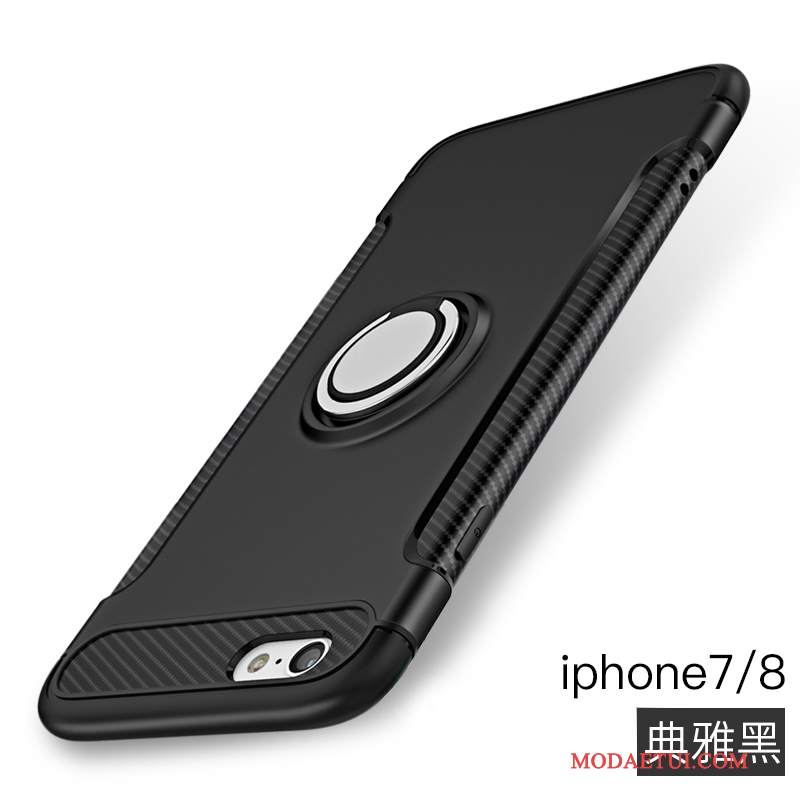 Futerał iPhone 8 Ochraniacz Różowe Ring, Etui iPhone 8 Torby Na Telefon