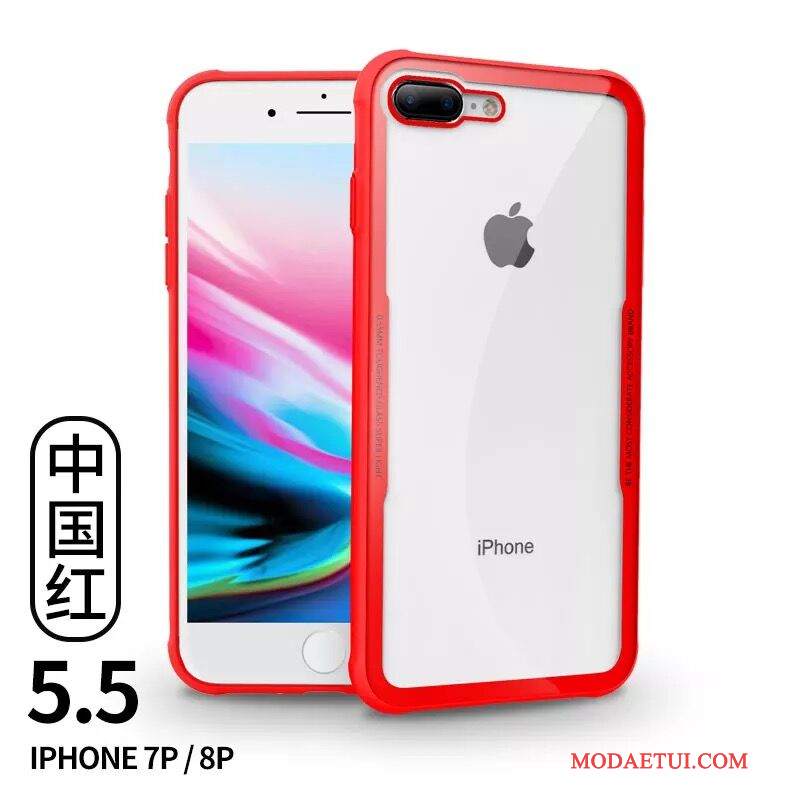 Futerał iPhone 8 Plus Silikonowe Szkło Hartowanena Telefon, Etui iPhone 8 Plus Nowy Filmy