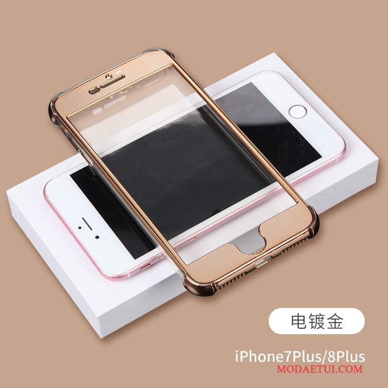 Futerał iPhone 8 Plus Torby Balonna Telefon, Etui iPhone 8 Plus Silikonowe Anti-fall Różowe