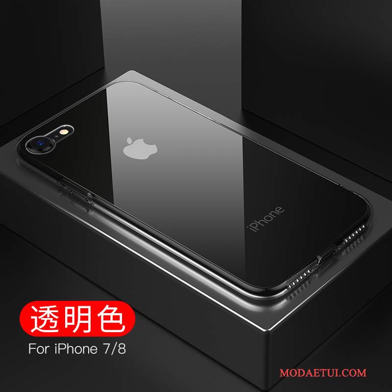 Futerał iPhone 8 Plus Torby Lustro Anti-fall, Etui iPhone 8 Plus Złoto Wzór