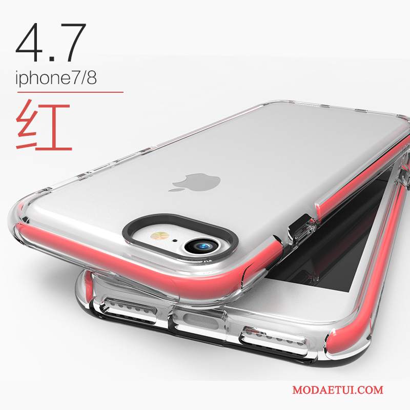 Futerał iPhone 8 Torby Anti-fallna Telefon, Etui iPhone 8 Miękki Nowy Przezroczysty