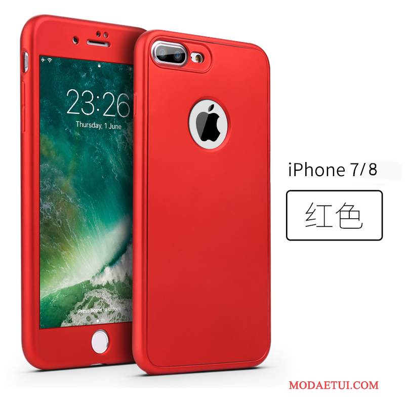 Futerał iPhone 8 Torby Czerwonyna Telefon, Etui iPhone 8 Miękki Różowe Anti-fall