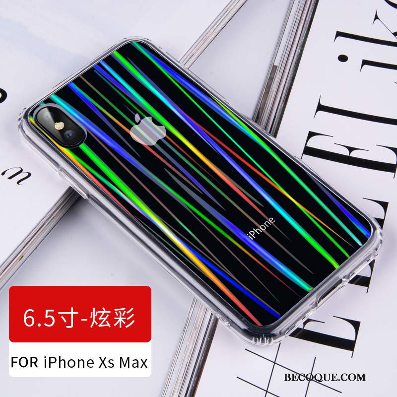 Futerał iPhone Xs Max Silikonowe Kolorowe Modna Marka, Etui iPhone Xs Max Torby Nowy Biały