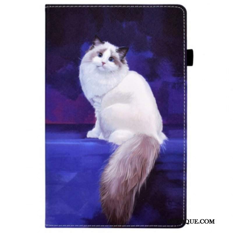 Etui Folio do Samsung Galaxy Tab A8 (2021) Biały Kot