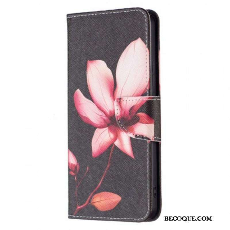 Etui Folio do Xiaomi Redmi Note 11 Pro Plus 5G Różowy Kwiat