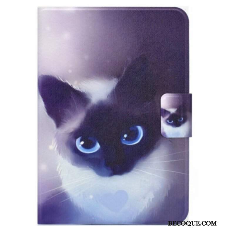 Etui Folio do iPad 10.9" (2022) Niebieskooki Kot