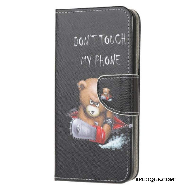 Etui Na Telefon Pokrowce do Samsung Galaxy A51 5G Niebezpieczny Niedźwiedź