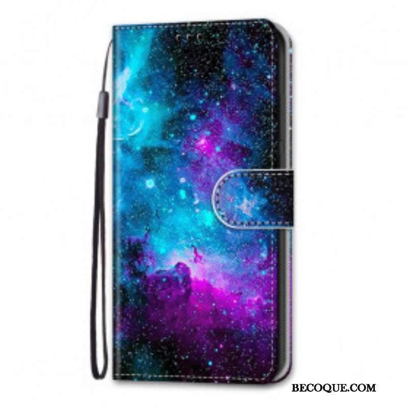 Etui Na Telefon Pokrowce do Samsung Galaxy S21 Ultra 5G Kosmiczne Niebo