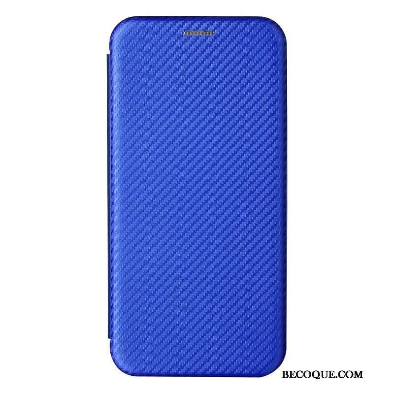 Etui Na Telefon do Xiaomi Redmi Note 10 5G Etui Folio Kolorowe Włókno Węglowe