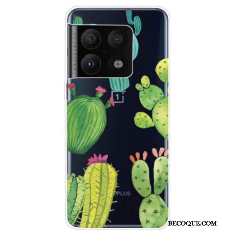 Etui do OnePlus 10 Pro 5G Akwarela Kaktusy