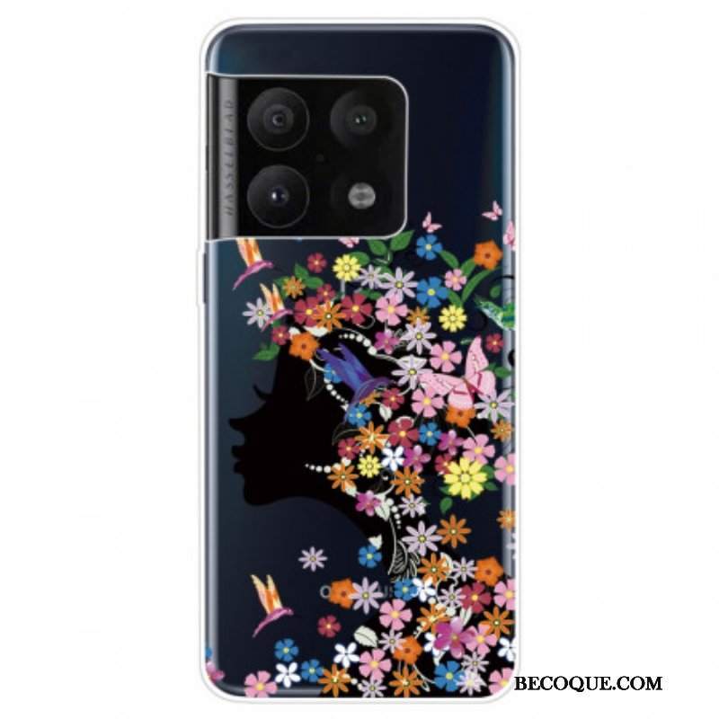 Etui do OnePlus 10 Pro 5G Ładna Głowa Kwiatu