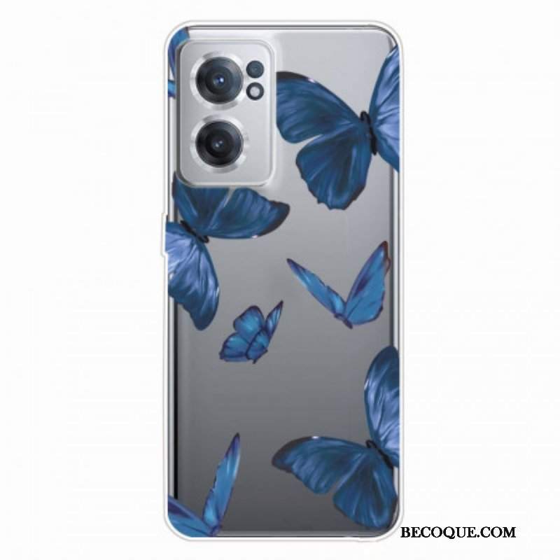 Etui do OnePlus Nord CE 2 5G Ciemne Motyle