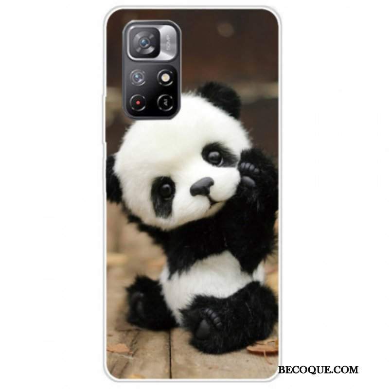 Etui do Poco M4 Pro 5G Elastyczna Panda