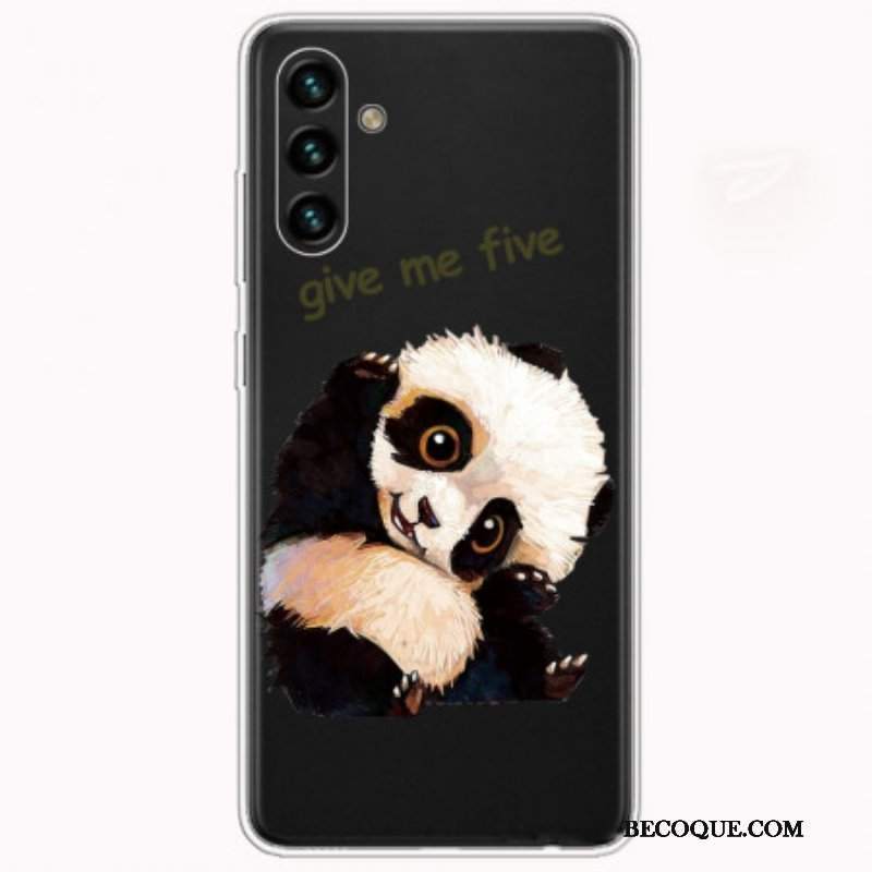 Etui do Samsung Galaxy A13 5G / A04s Panda Daj Mi Piątkę