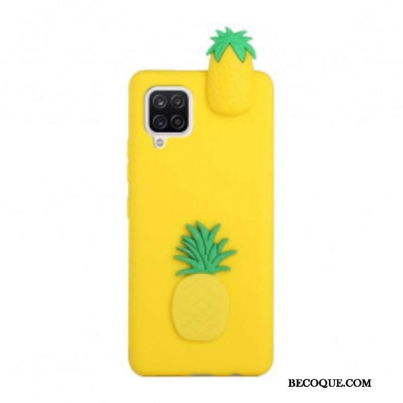 Etui do Samsung Galaxy A42 5G Ananas 3d