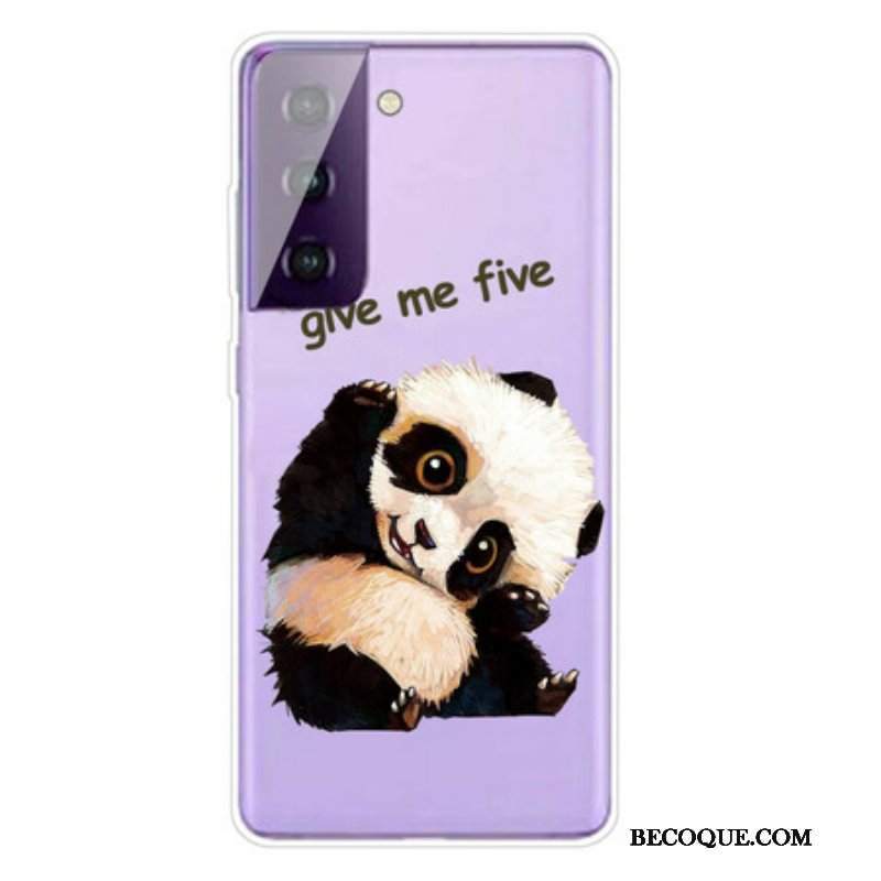 Etui do Samsung Galaxy S21 FE Panda Daj Mi Piątkę