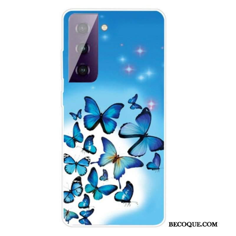 Etui do Samsung Galaxy S21 Plus 5G Motyle Motyle