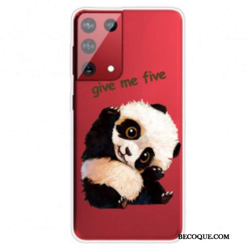 Etui do Samsung Galaxy S21 Ultra 5G Panda Daj Mi Piątkę