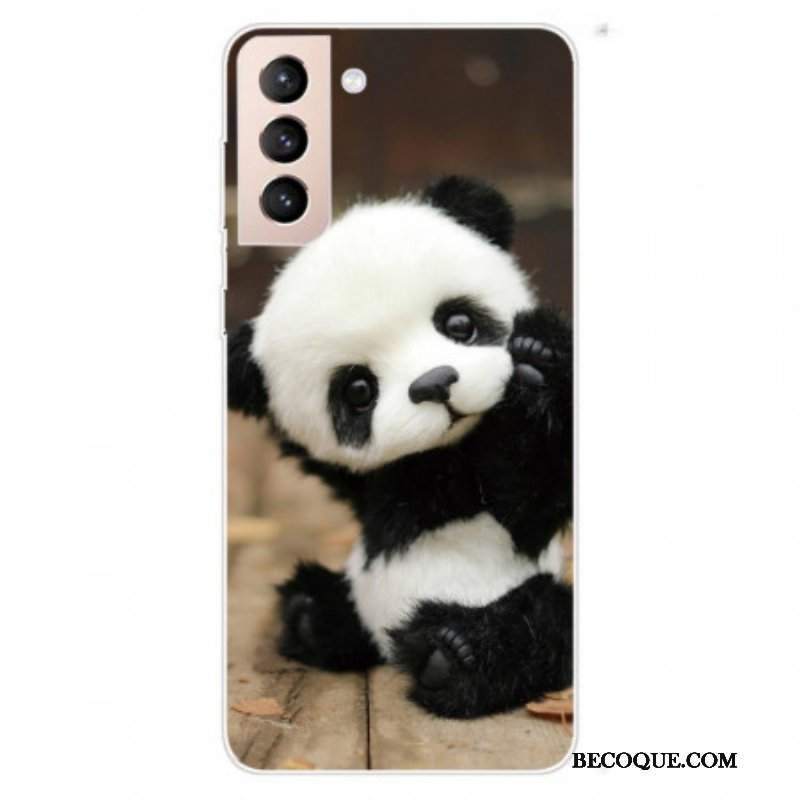 Etui do Samsung Galaxy S22 5G Elastyczna Panda