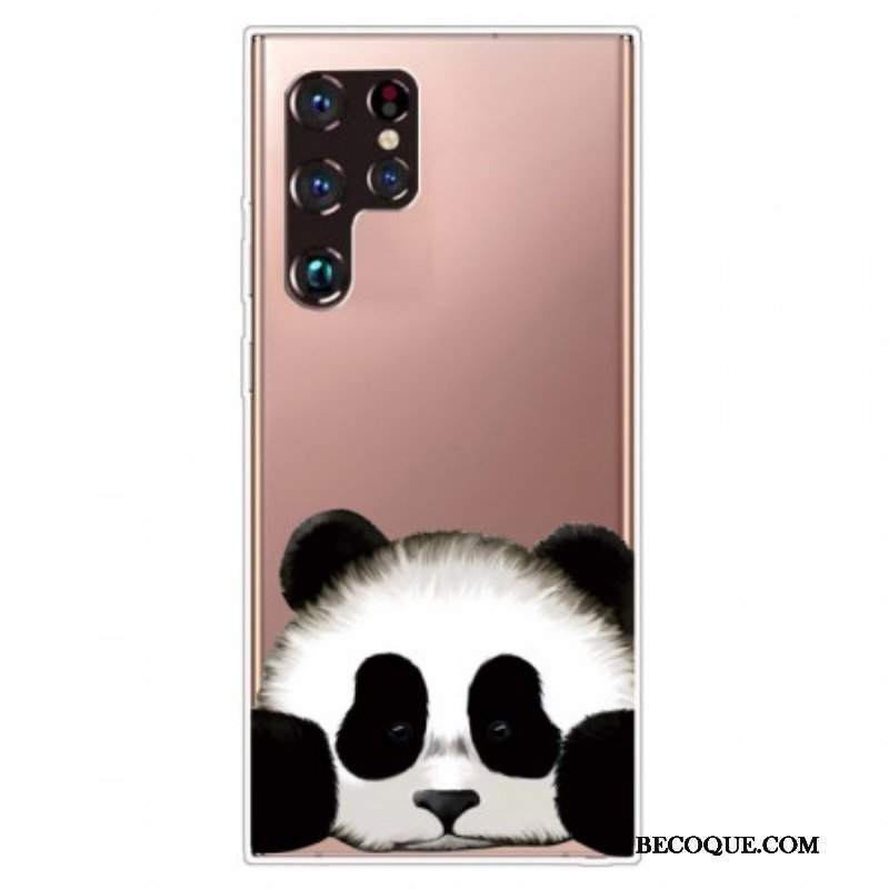 Etui do Samsung Galaxy S22 Ultra 5G Bezszwowa Panda